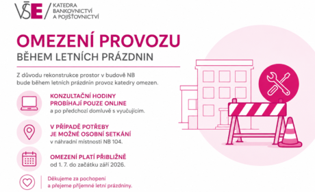 Omezení provozu během letních prázdnin