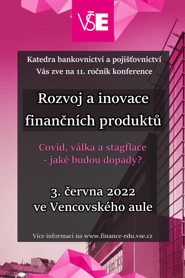 Konference Rozvoj a inovace finančních produktů