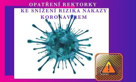 Opatření rektorky VŠE ke snížení rizika nákazy koronavirem