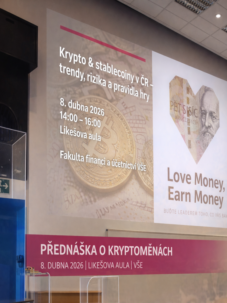 „Krypto vs ESG trilema“ na akci Earn Money, Love Money 2026″